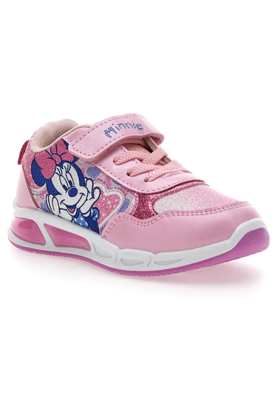 Scarpe rosa con luci e strappo Minnie D3010762T10