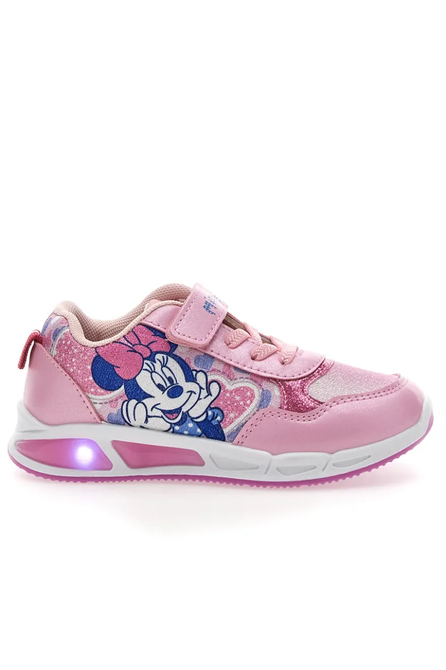 Scarpe rosa con luci e strappo Minnie D3010762T10