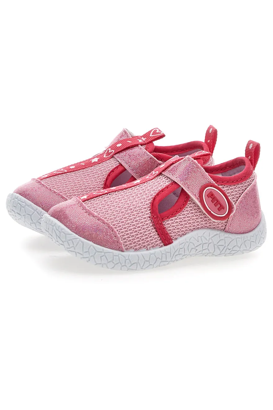Scarpe rosa con strappo Pitt kids PK1100A