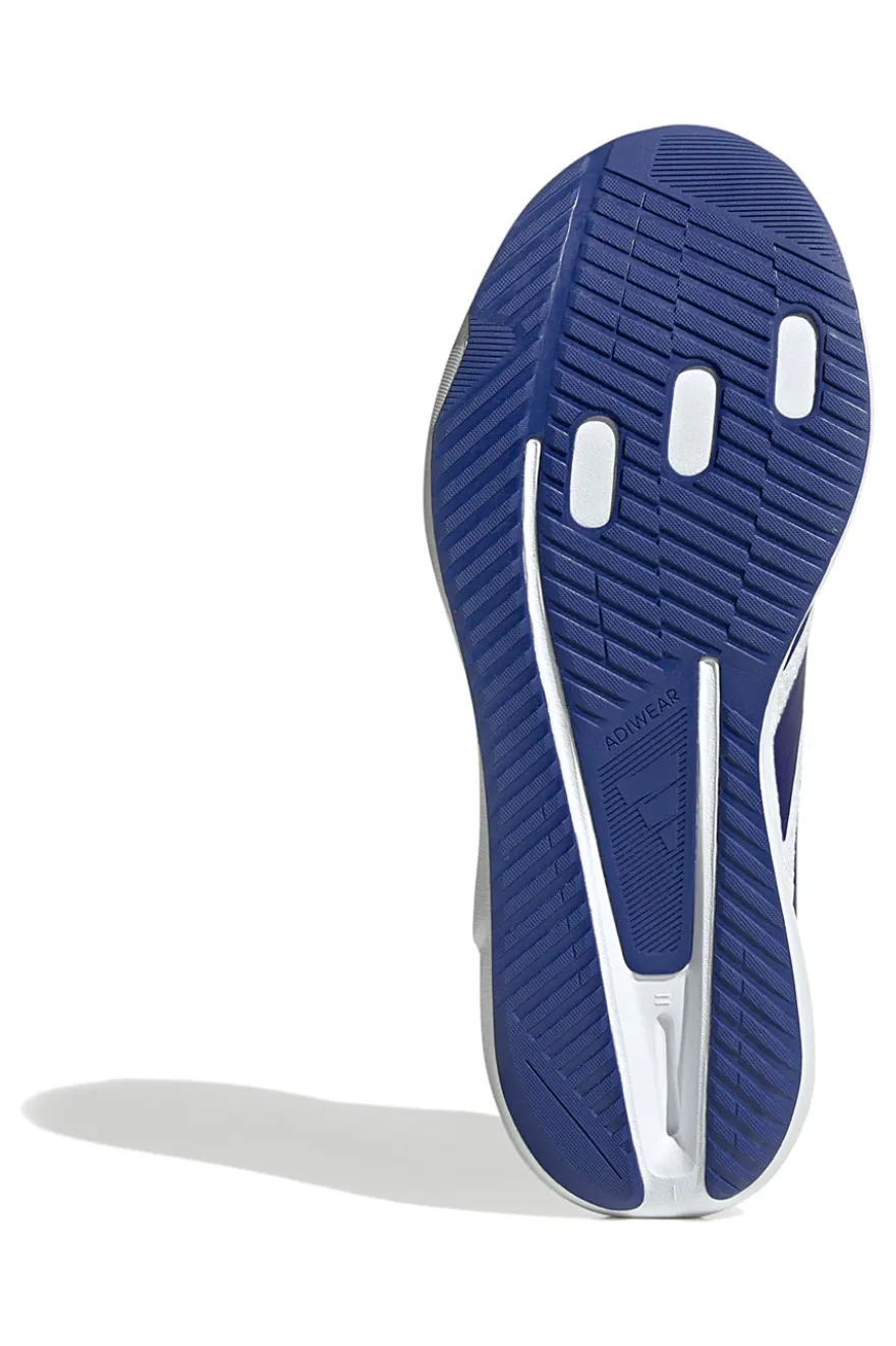 Scarpe running bianche con dettagli blu e ammortizzazione Lightmotion Adidas Duramo SL2 M