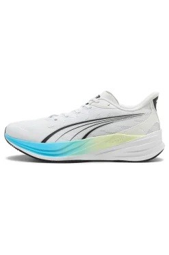 Scarpe running bianche in mesh con suola sfumata e ammortizzazione Profoam Puma Darter Pro 2