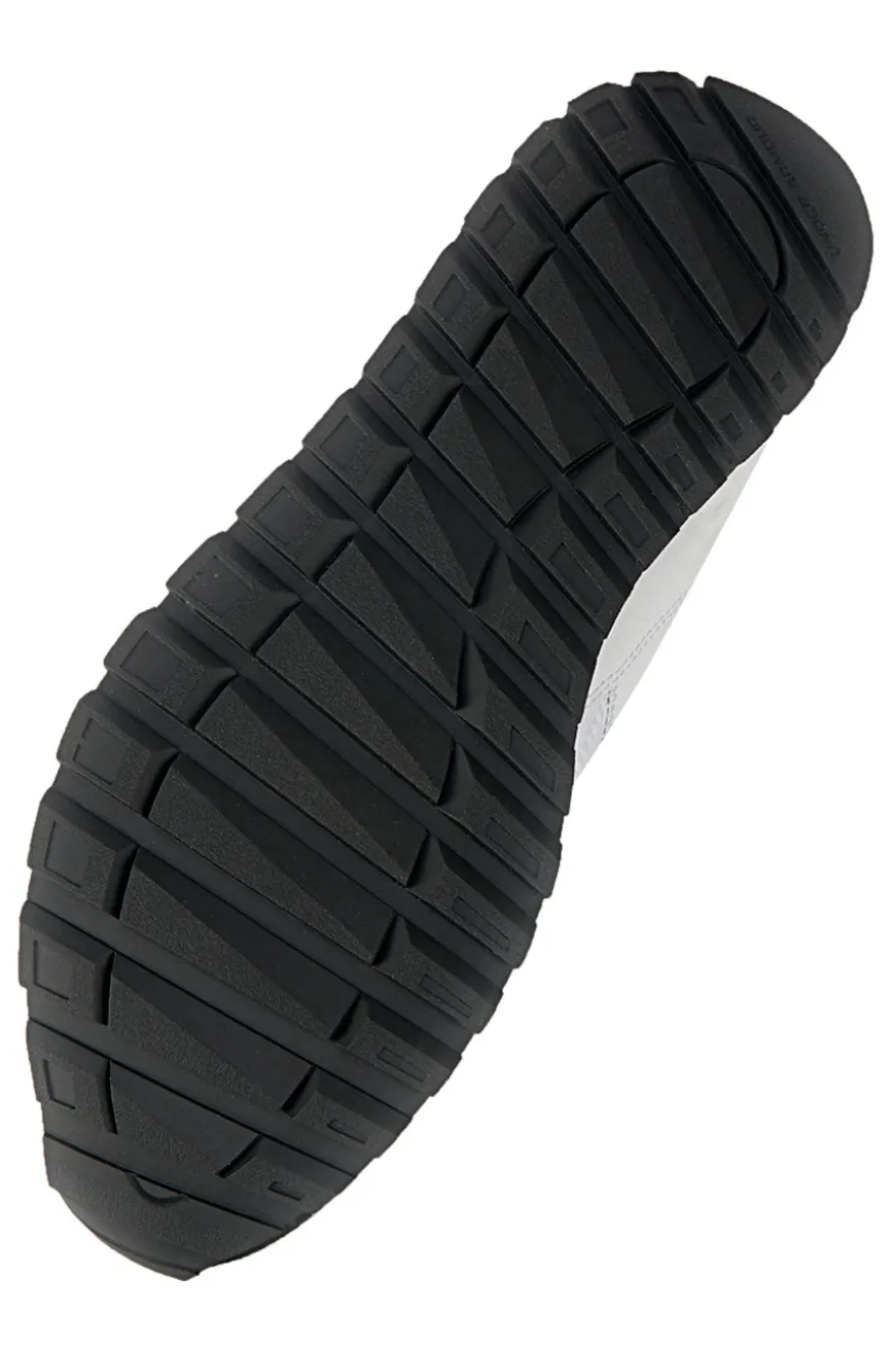 Scarpe running bianche tomaia con inserti in pelle Under Armour Essential Runner