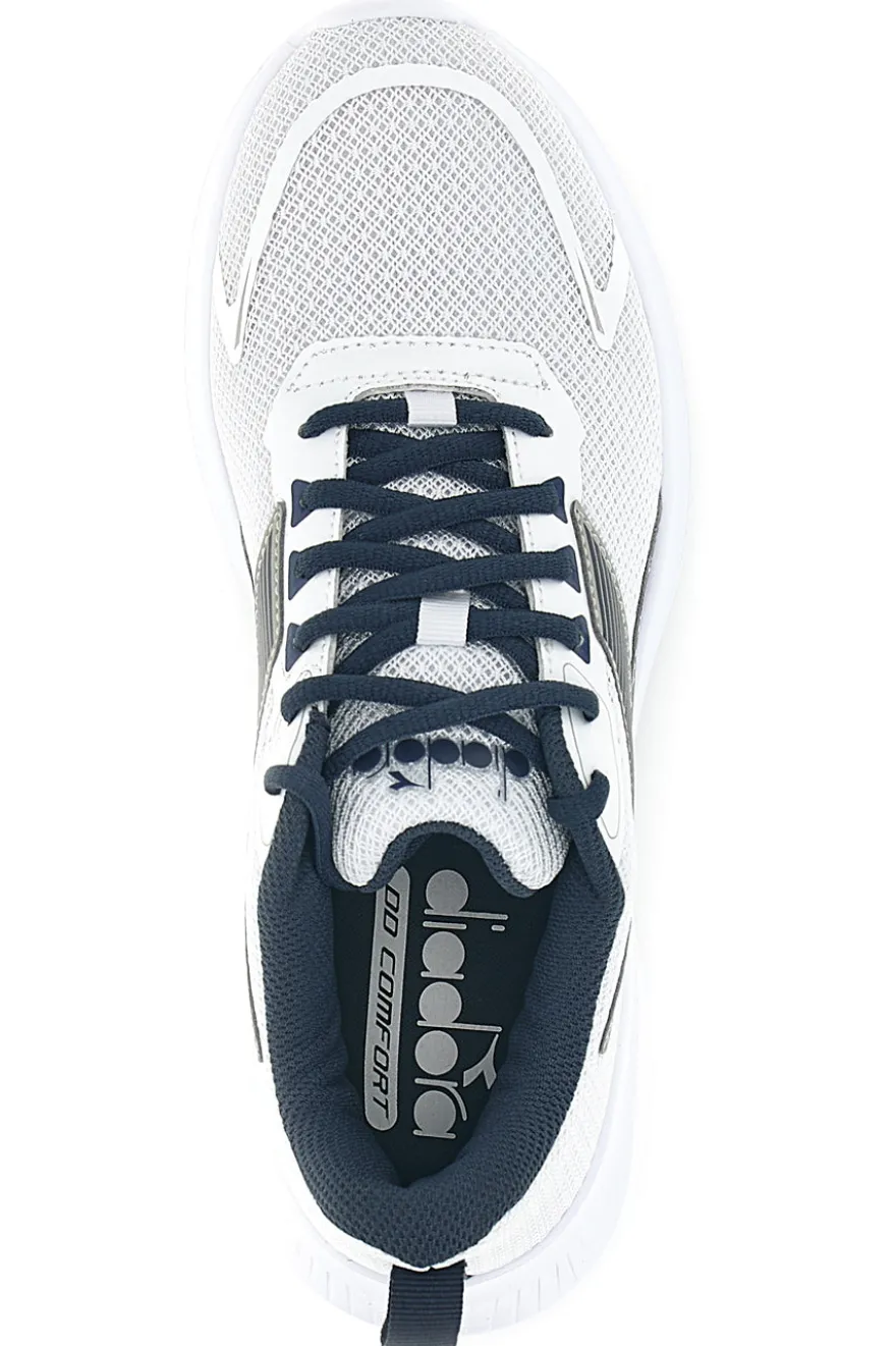 Scarpe running bianco blu traspirante ammortizzata Diadora Robin 7
