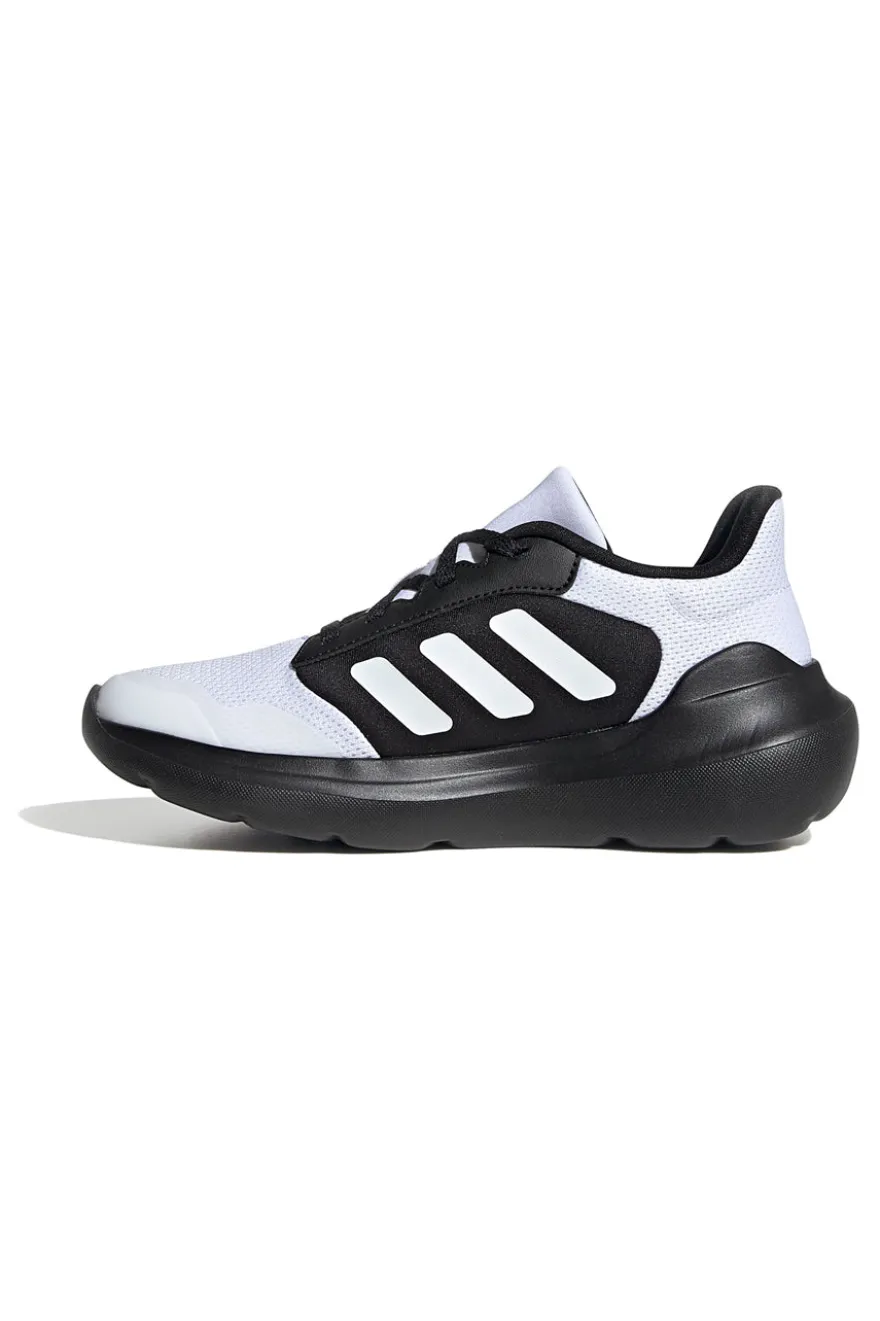 Scarpe running bianco e nero con ammortizzazione Cloudfoam Adidas Tensaur Run 3 J