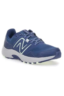Scarpe running blu in mesh con suola trail New Balance MT410CN8