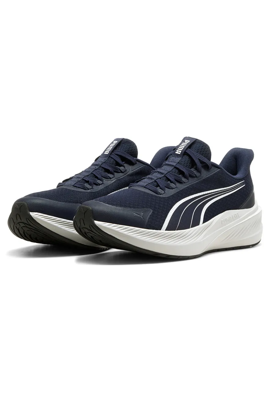 Scarpe running blu navy con tecnologia Sliptech e tomaia in mesh Puma Dasher Lite SlipTech