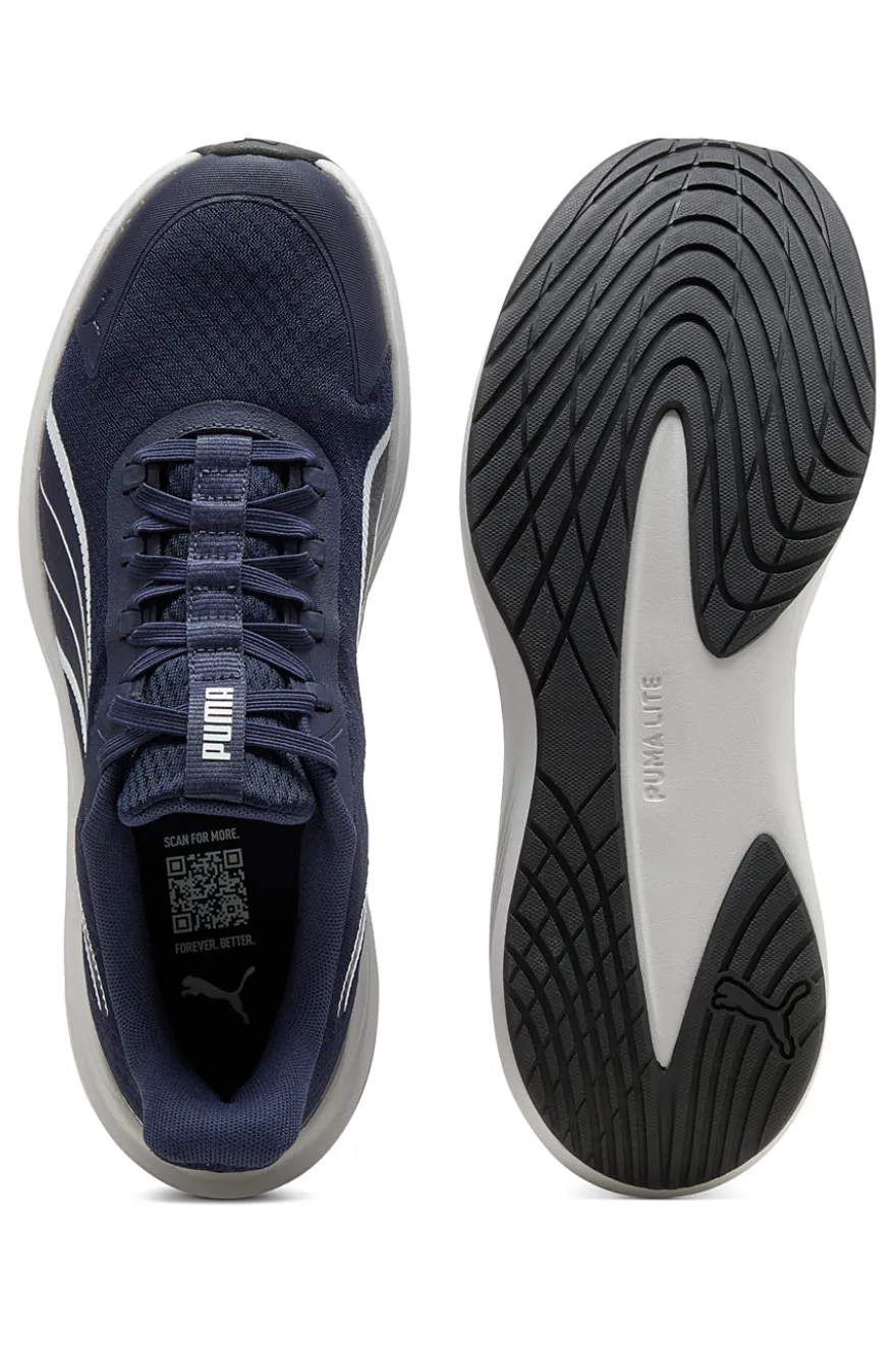 Scarpe running blu navy con tecnologia Sliptech e tomaia in mesh Puma Dasher Lite SlipTech