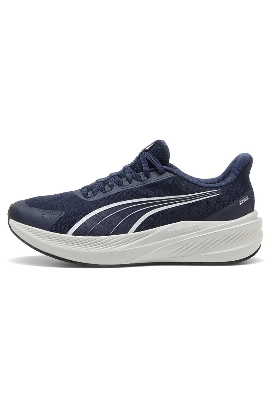Scarpe running blu navy con tecnologia Sliptech e tomaia in mesh Puma Dasher Lite SlipTech