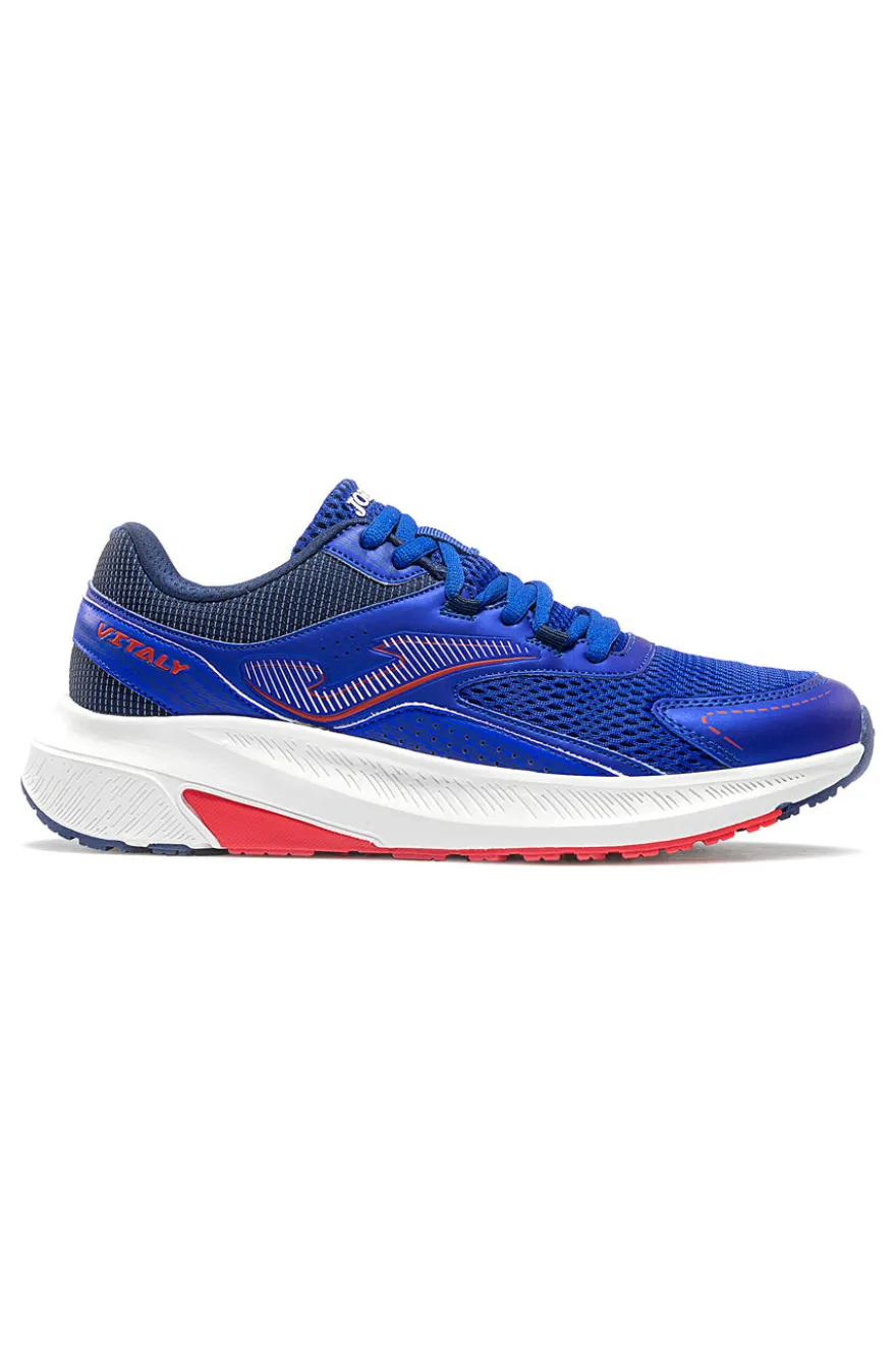 Scarpe running da uomo blu con mesh traspirante Joma RVITAS2604