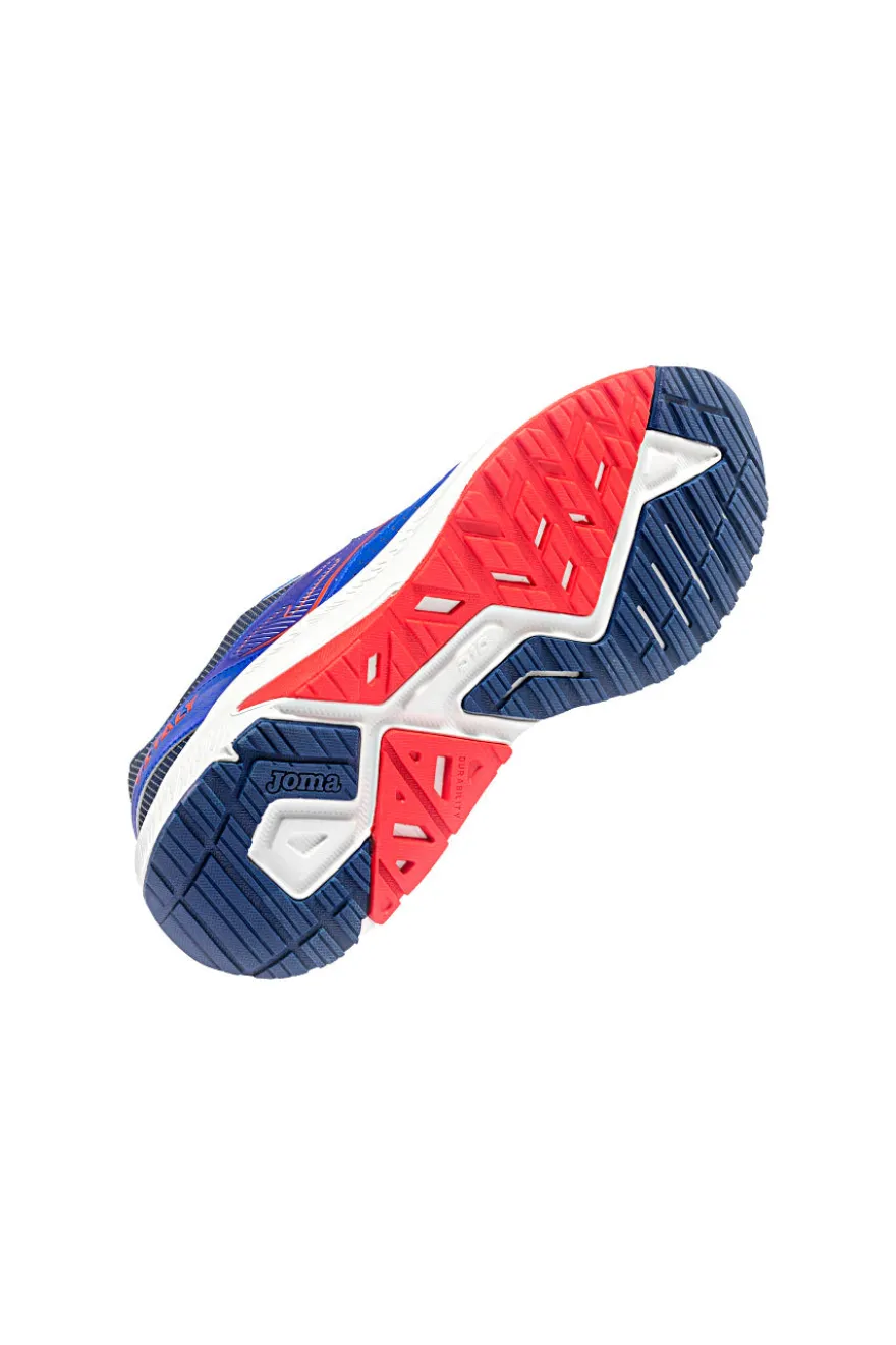 Scarpe running da uomo blu con mesh traspirante Joma RVITAS2604