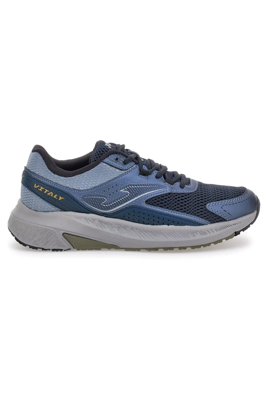 Scarpe running grigio-blu metallizzato Joma Vitaly Men 2521