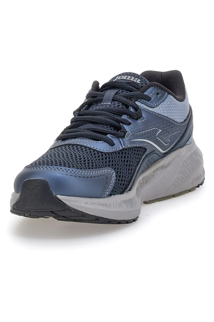 Scarpe running grigio-blu metallizzato Joma Vitaly Men 2521
