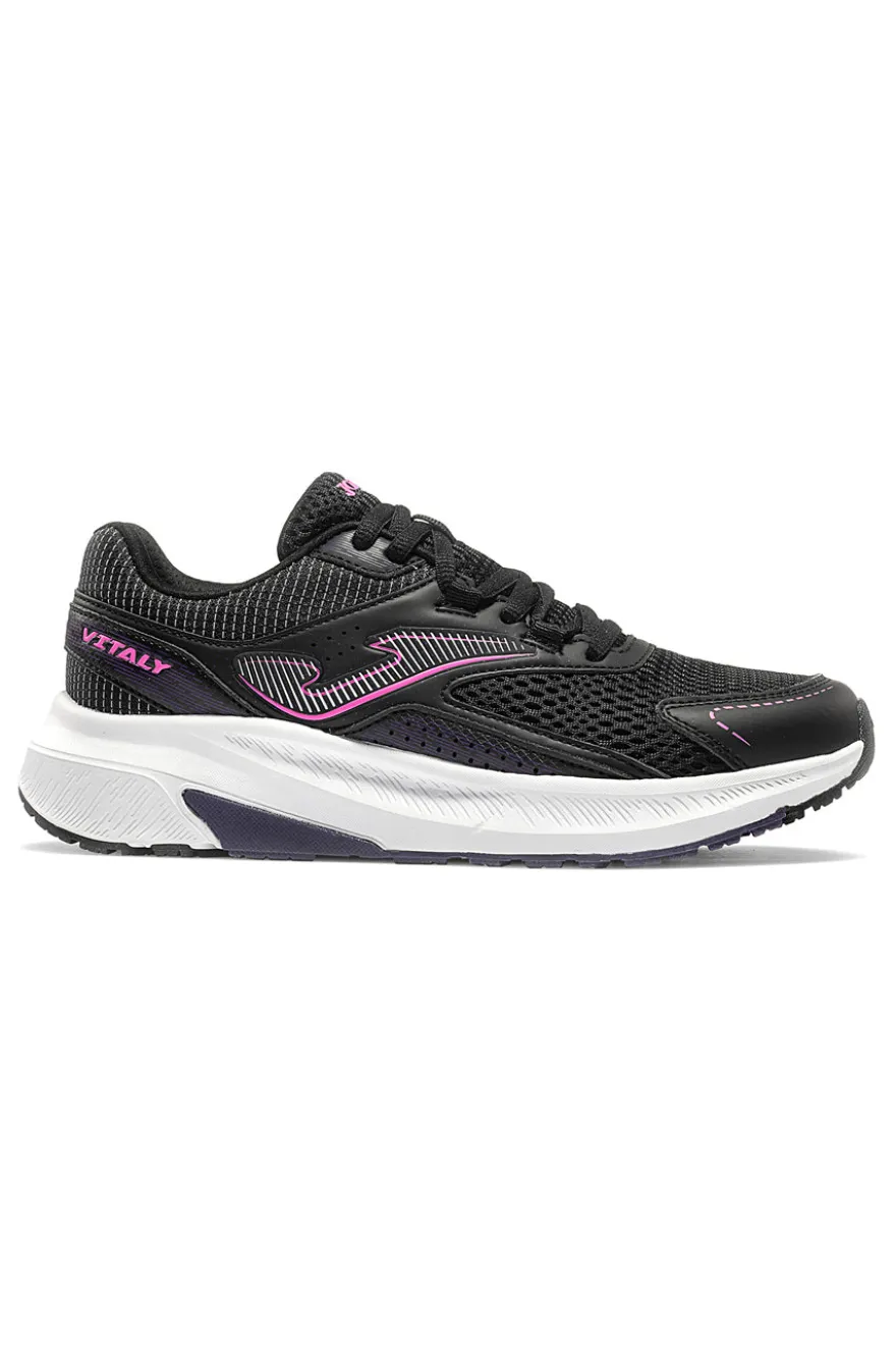 Scarpe running nere con dettagli fucsia Joma RVITLS2601