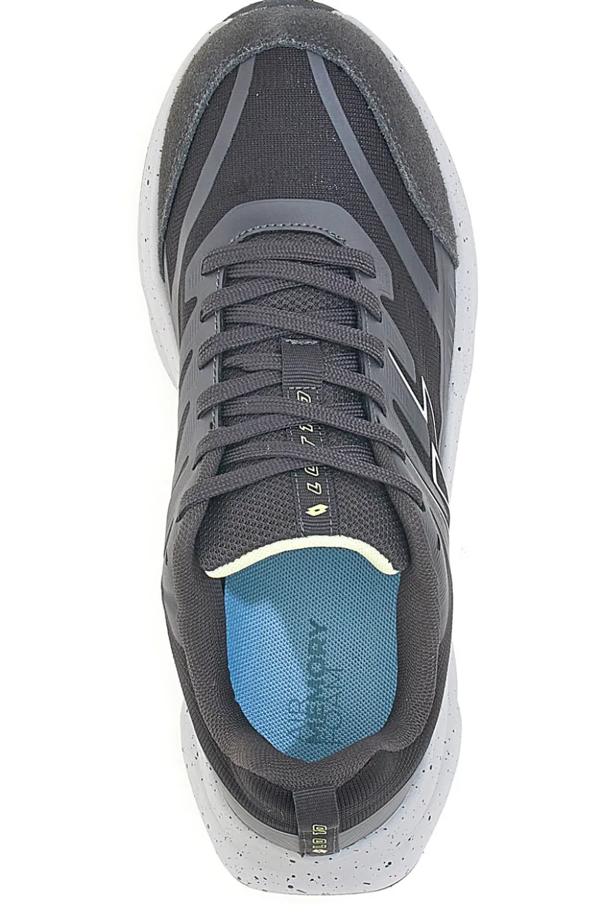 Scarpe running nere con suola ammortizzata Lotto Run 60 AMF