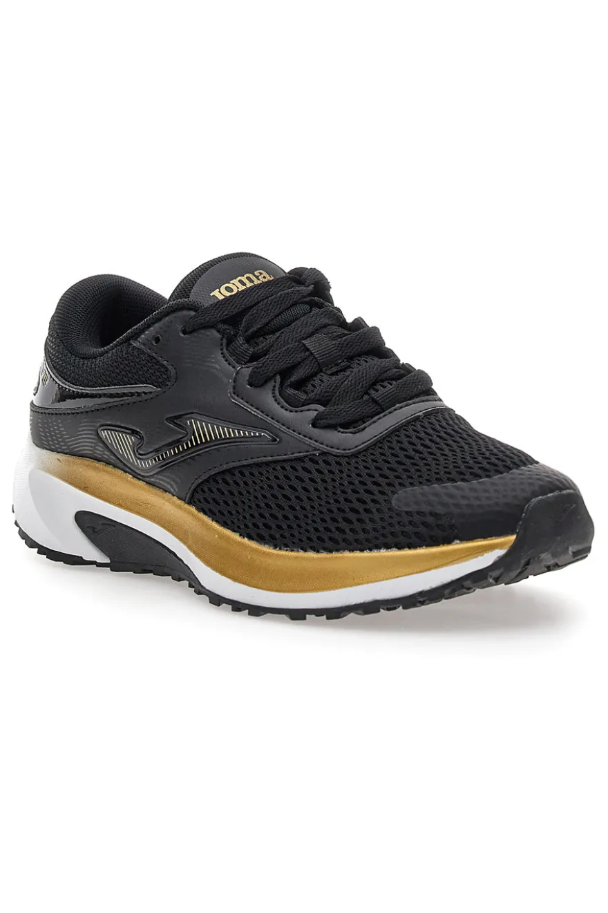 Scarpe running nere e oro Joma ACTIVE LADY 2501
