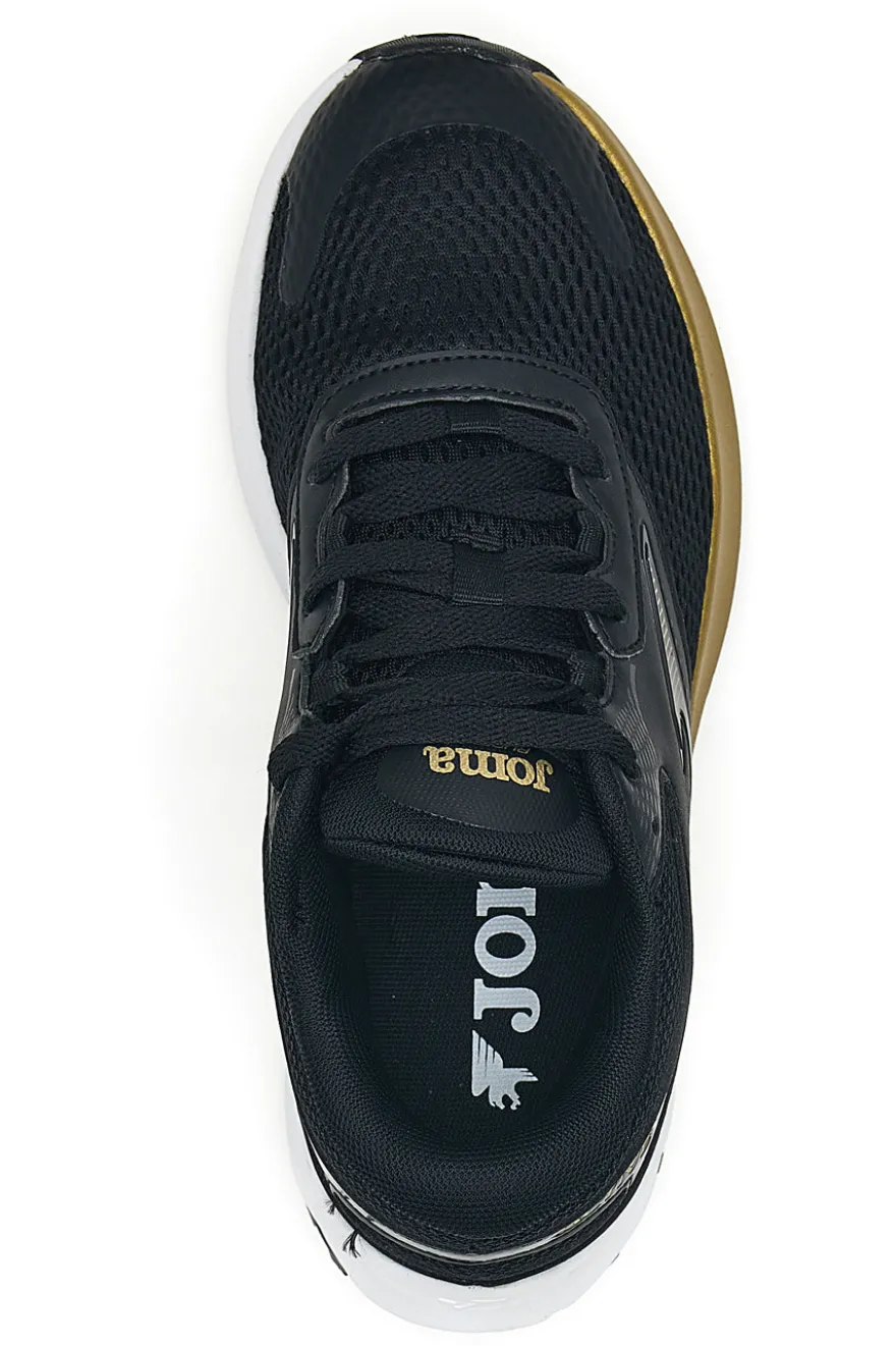 Scarpe running nere e oro Joma ACTIVE LADY 2501
