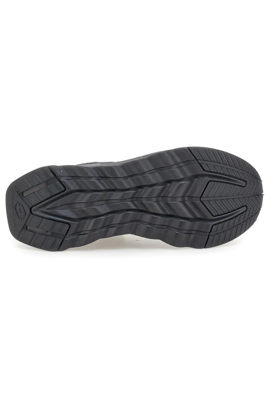 Scarpe running nere total black con suola ammortizzata Lotto Run 60 AMF