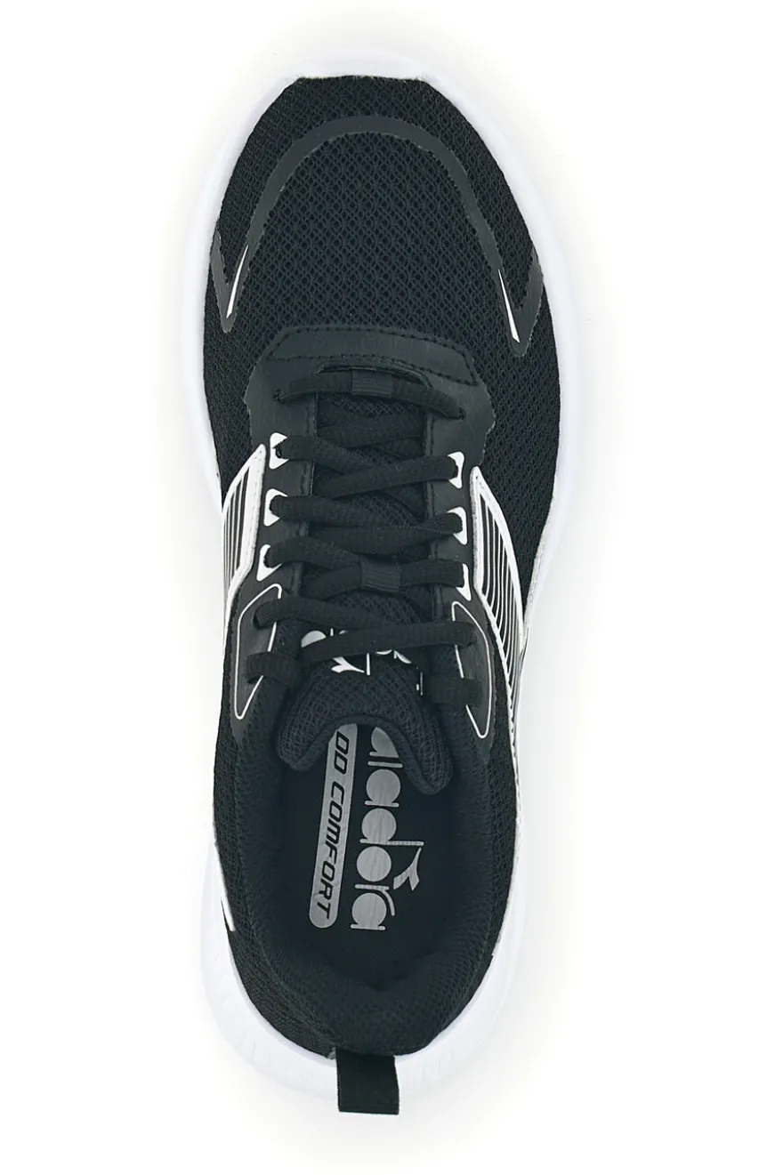 Scarpe running nero bianco traspirante ammortizzata Diadora Robin 7 W