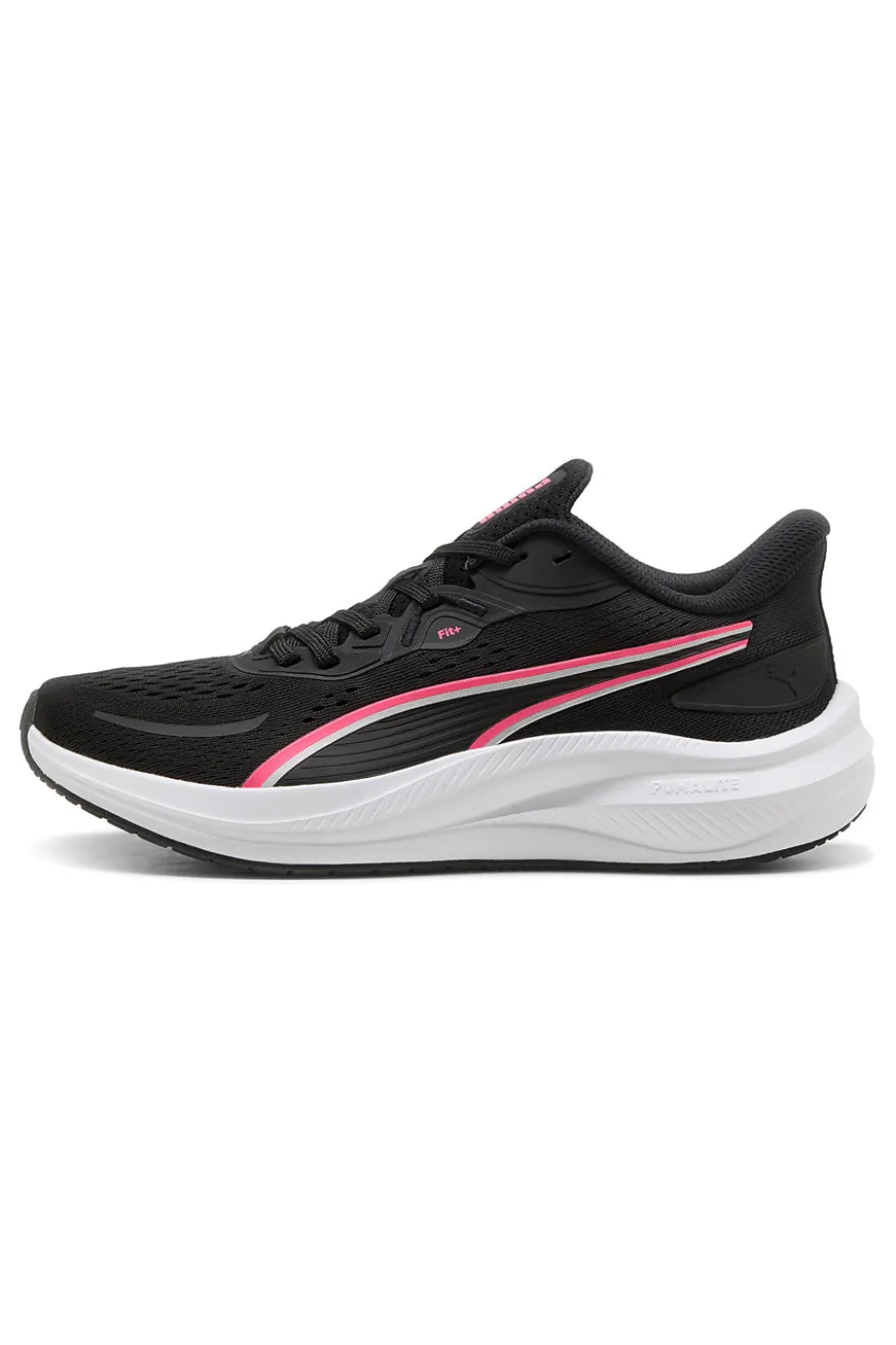 Scarpe running Nero Rosa ammortizzate leggere Puma Skyrocket Lite 2