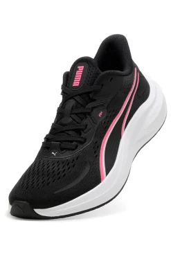 Scarpe running Nero Rosa ammortizzate leggere Puma Skyrocket Lite 2