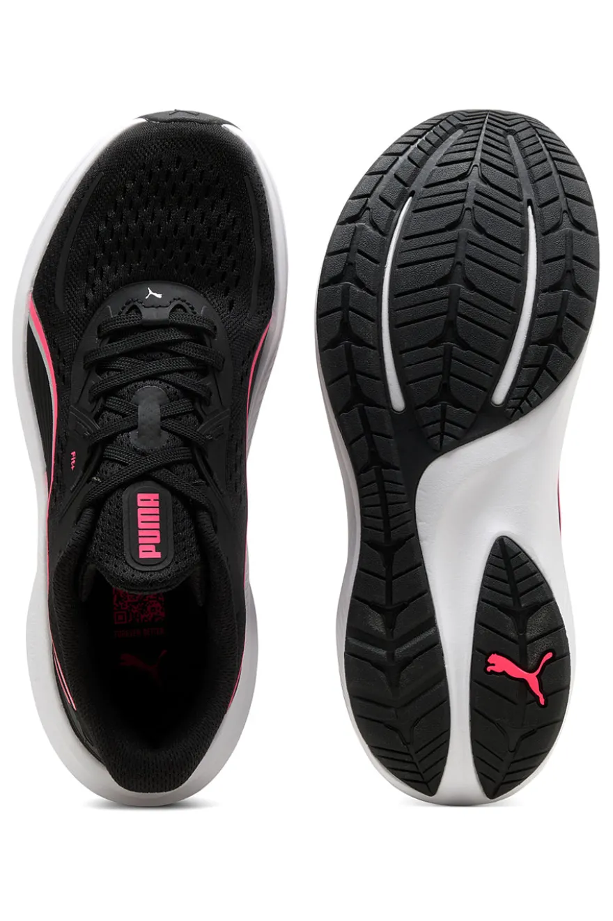 Scarpe running Nero Rosa ammortizzate leggere Puma Skyrocket Lite 2