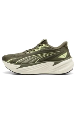 Scarpe running verde oliva in mesh con ammortizzazione Profoam Puma Maxima Pro