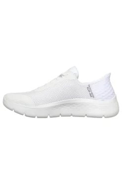 Scarpe slip ins bianco in mesh Skechers Go walk flex grand entry