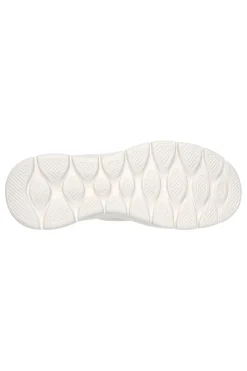 Scarpe slip ins off white in mesh Skechers Go walk flex grand entry