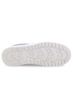 Scarpe slip on blu in tessuto Route 66 RO41817