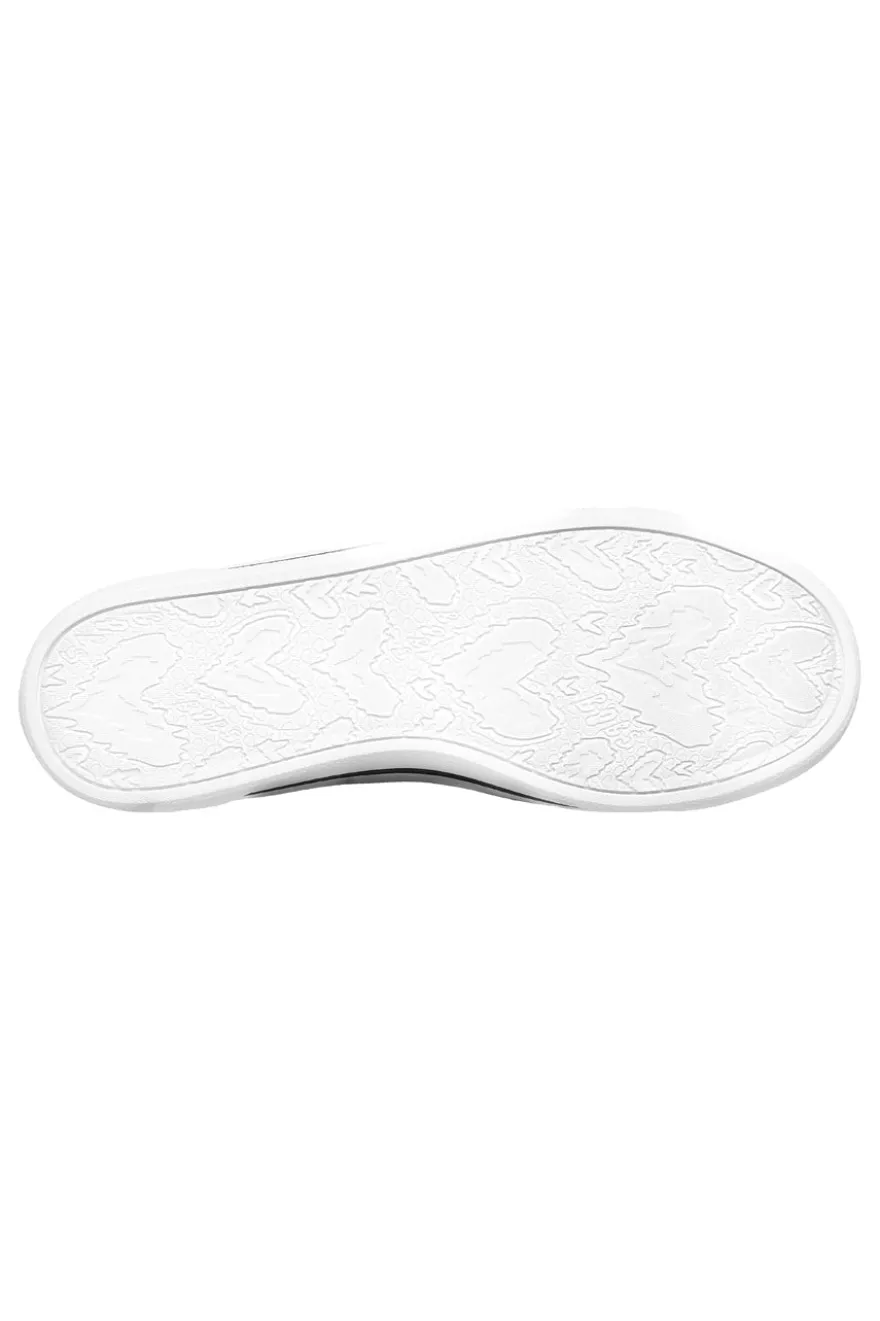 Scarpe slip on nero in canvas Skechers B cute 2.0