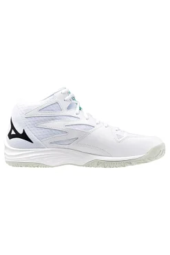 Scarpe sportive bianche ammortizzate Mizuno Thunder Blade Z MID