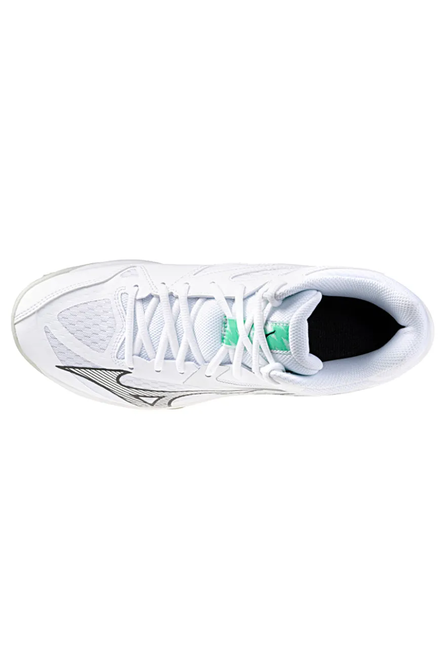 Scarpe sportive bianche ammortizzate Mizuno Thunder Blade Z MID