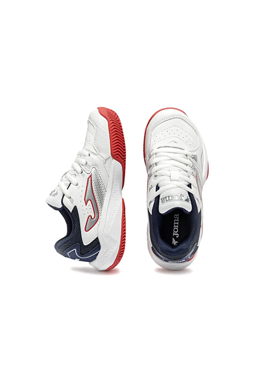 Scarpe sportive bianche con lacci Joma Master 1000 Jr 2602