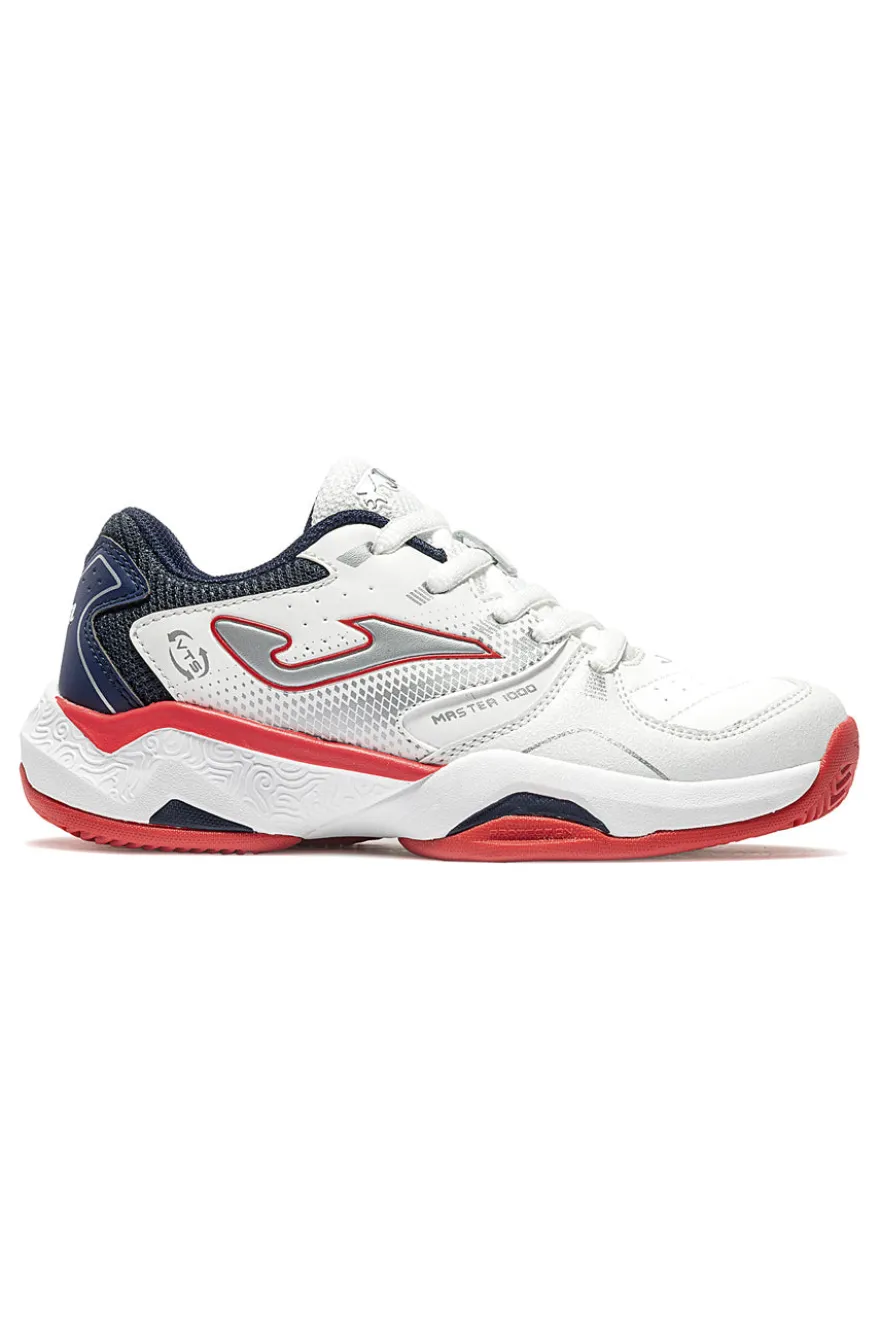 Scarpe sportive bianche con lacci Joma Master 1000 Jr 2602