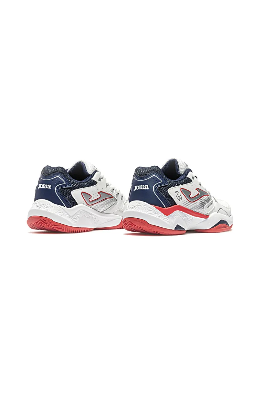 Scarpe sportive bianche con lacci Joma Master 1000 Jr 2602