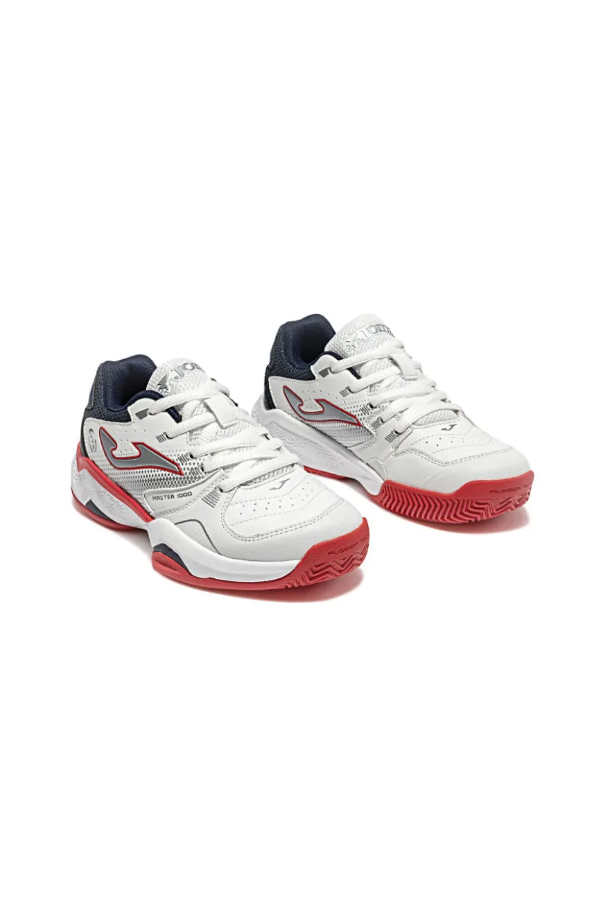 Scarpe sportive bianche con lacci Joma Master 1000 Jr 2602