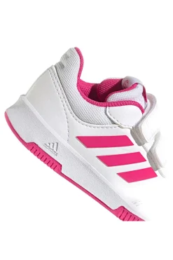 Scarpe sportive bianche con chiusura a strappo Adidas Tensaur Sport 2 CF I