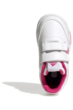 Scarpe sportive bianche con chiusura a strappo Adidas Tensaur Sport 2 CF I