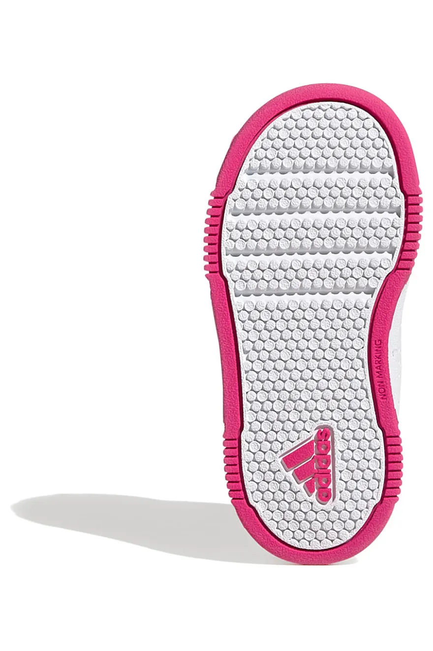 Scarpe sportive bianche con chiusura a strappo Adidas Tensaur Sport 2 CF I