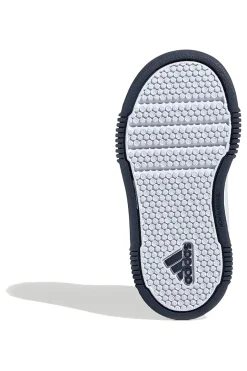 Scarpe sportive bianche con doppio strappo Adidas Tensaur Sport 2.0 CF I