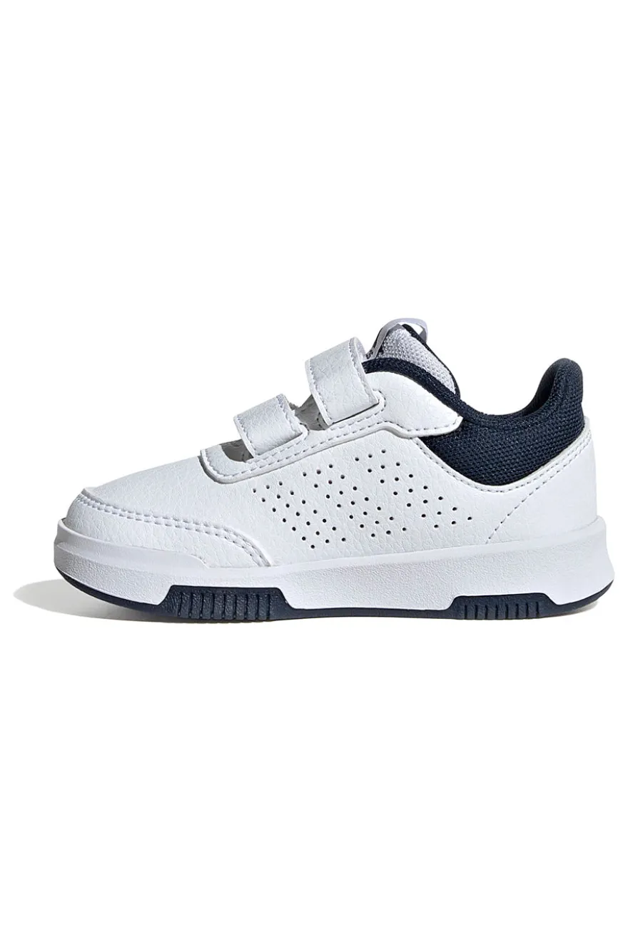 Scarpe sportive bianche con doppio strappo Adidas Tensaur Sport 2.0 CF I