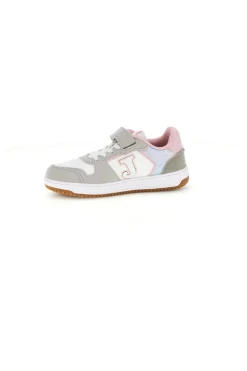 Scarpe sportive bianche e grigie con dettagli rosa Joma Street Jr 2607