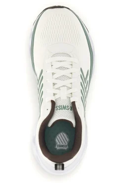 Scarpe sportive bianche in mesh traspirante K-swiss Melrose Tubes Lite