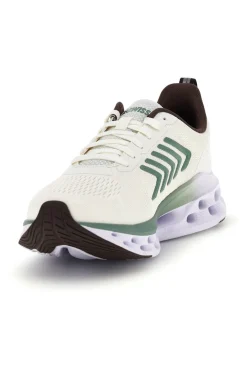 Scarpe sportive bianche in mesh traspirante K-swiss Melrose Tubes Lite