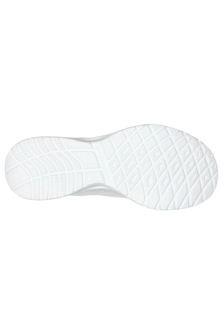 Scarpe sportive bianco con memory foam Skechers Skech-Air Dynamight Laid Out
