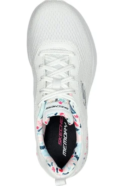 Scarpe sportive bianco con memory foam Skechers Skech-Air Dynamight Laid Out
