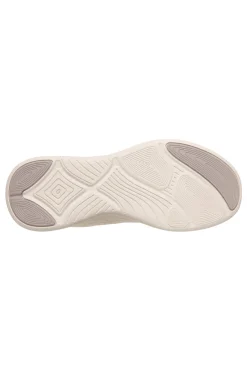 Scarpe sportive bianco con memory foam Skechers Bobs Moda Flex Mellow Dawn