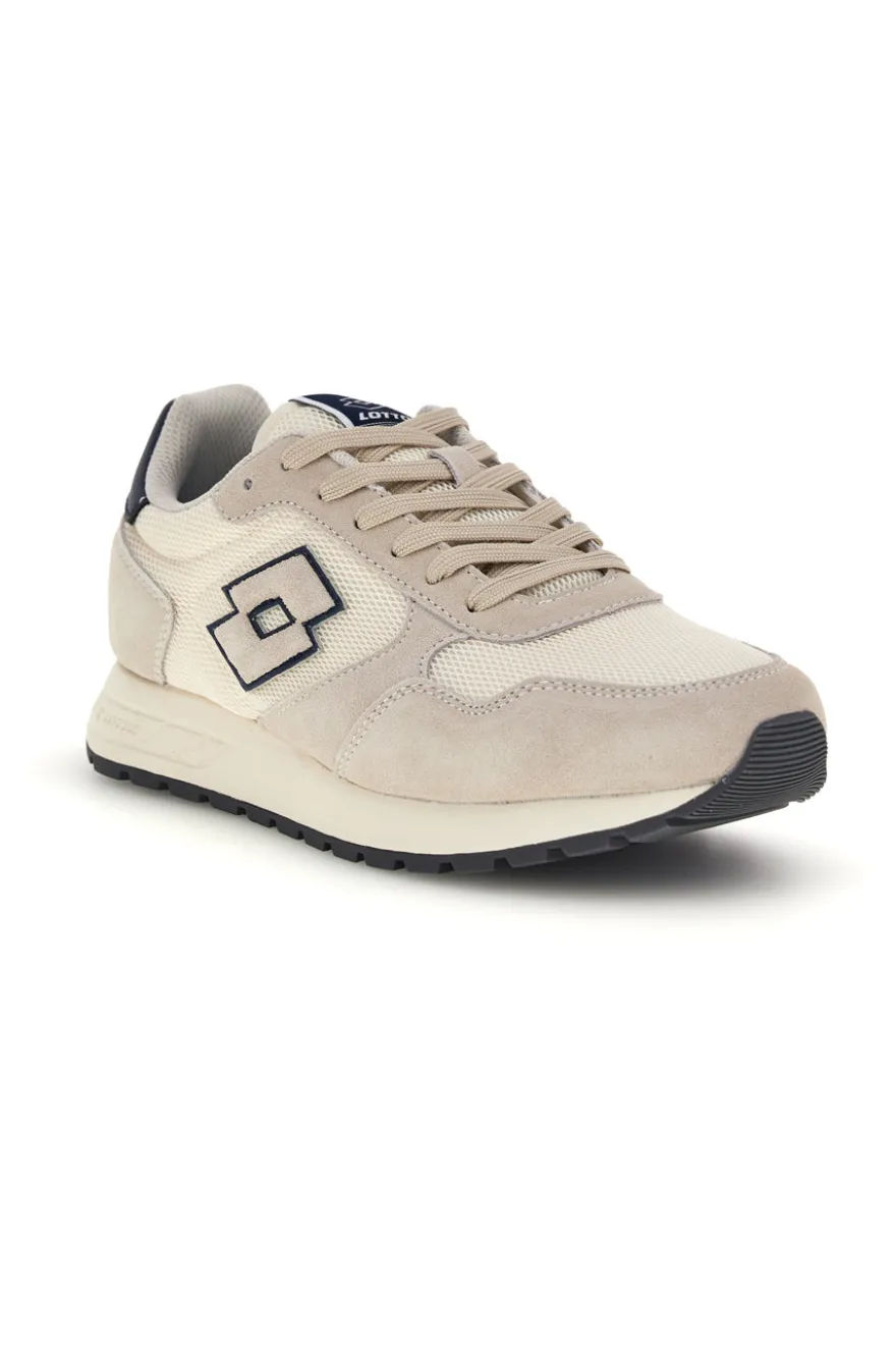 Scarpe sportive bianco memory foam traspirante Lotto Trainer 2000 AMF
