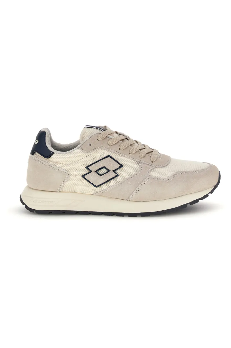 Scarpe sportive bianco memory foam traspirante Lotto Trainer 2000 AMF