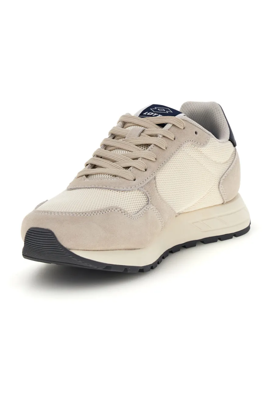 Scarpe sportive bianco memory foam traspirante Lotto Trainer 2000 AMF